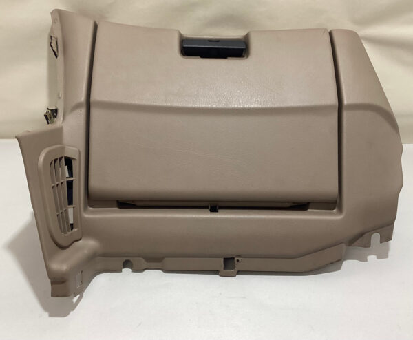 1996-2002 BMW Z3 Roadster Coupe Glove Box Lid Assembly w/ Surround Panel / Sand Beige / Z3028