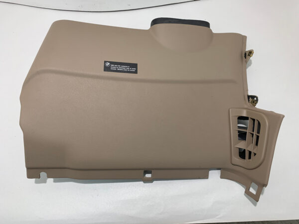 1996-2002 BMW Z3 Roadster Driver Side Dash Trim / Steering Column Cover / Beige / Z3017