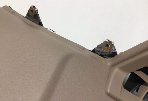 1996-2002 BMW Z3 Roadster Driver Side Dash Trim / Steering Column Cover / Beige / Z3029 - Image 3