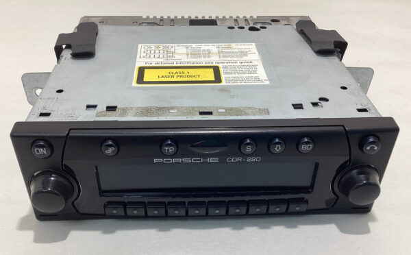 1997-2002 Porsche 986 Boxster / 1999-2002 996 911 CDR-220 Radio Unit / 99664512600 / BX053