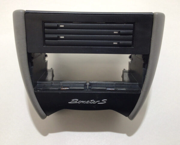 1997-2004 Porsche 986 Boxster Front Center Console w/ Storage Trays / Black / BX047