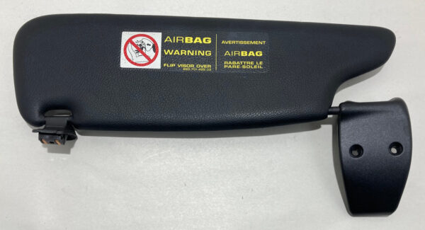 1997-2008 Porsche 986 Boxster Passenger Side Illuminated Sun Visor / BX053 - Image 2