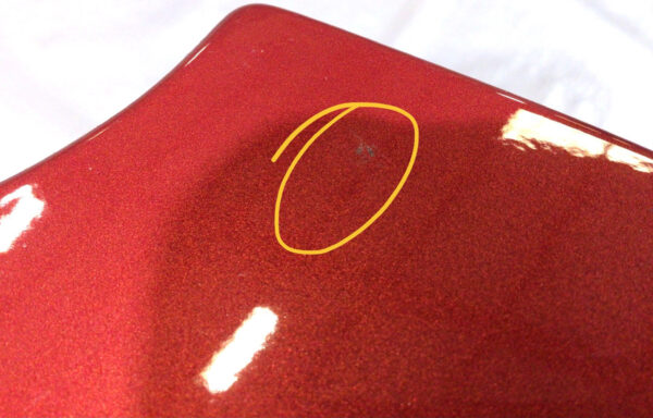 1999-2002 BMW Z3 Roadster Driver Rear Quarter Panel / Fender / Siena Red Metallic Z3028 - Image 5