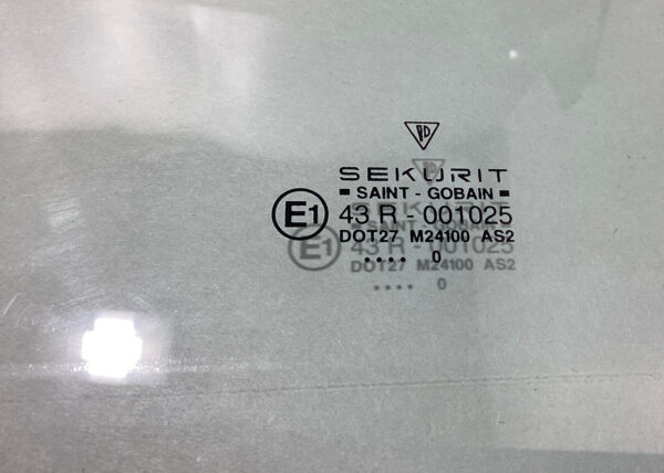 1999-2004 Porsche 996 911 Cabriolet Driver Side Window Glass / OEM / P6015 - Image 4