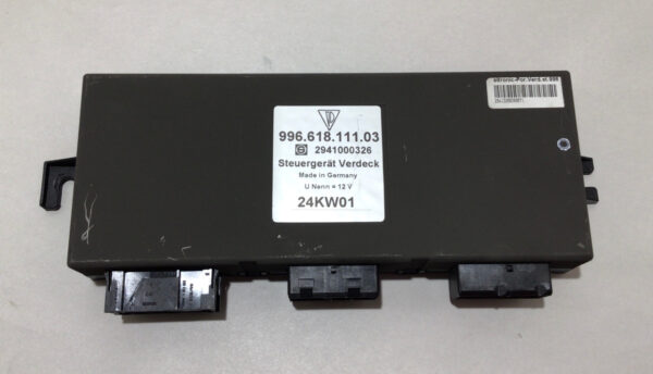 1999-2004 Porsche 996 911 Carrera Cabriolet Convertible Top Module / 996.618.111.03 / P6014