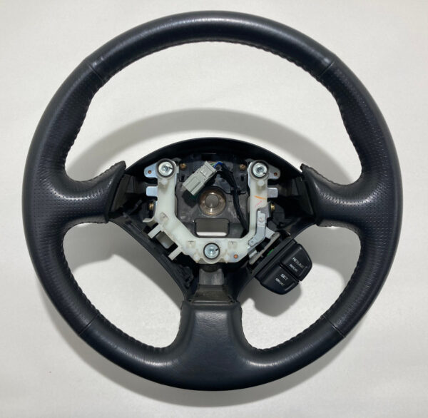 2000-2003 Honda S2000 AP1 OEM Black Leather Steering Wheel / HS002