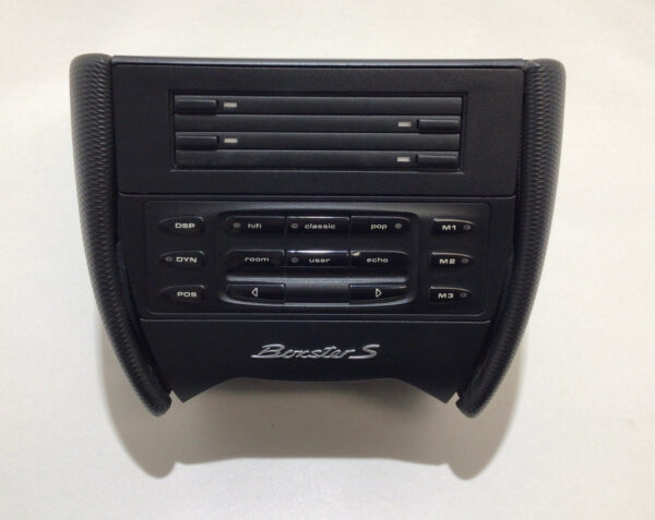 2000-2004 Porsche 986 Boxster S Front Upper Console w/ CD Tray / OEM / BX042