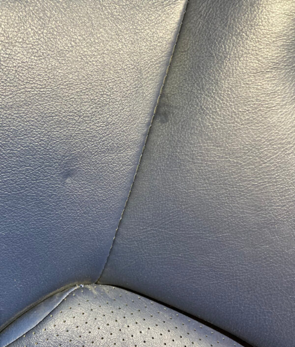 2000-2005 Honda S2000 OEM Blue Leather Seats / Pair / HS002 - Image 2