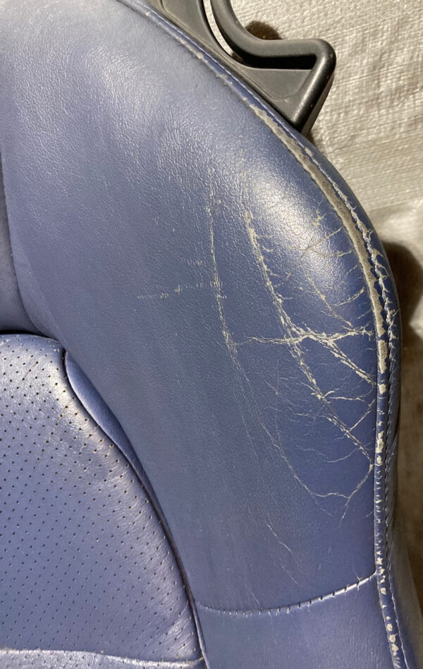 2000-2005 Honda S2000 OEM Blue Leather Seats / Pair / HS002 - Image 5