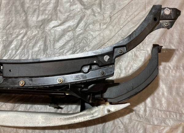 2000-2006 Audi TT 180hp Front Core Support / Radiator Support w/ Fan / 111K T1026 - Image 2