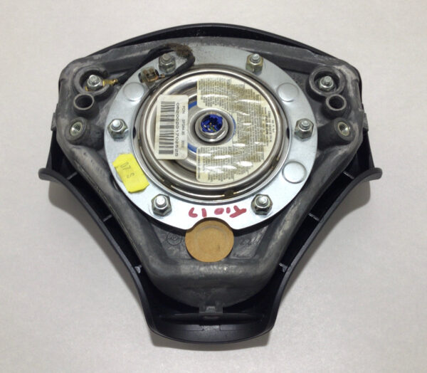 2000-2006 Audi TT Black Leather Steering Wheel W/ Airbag / Manual / T1017 - Image 4