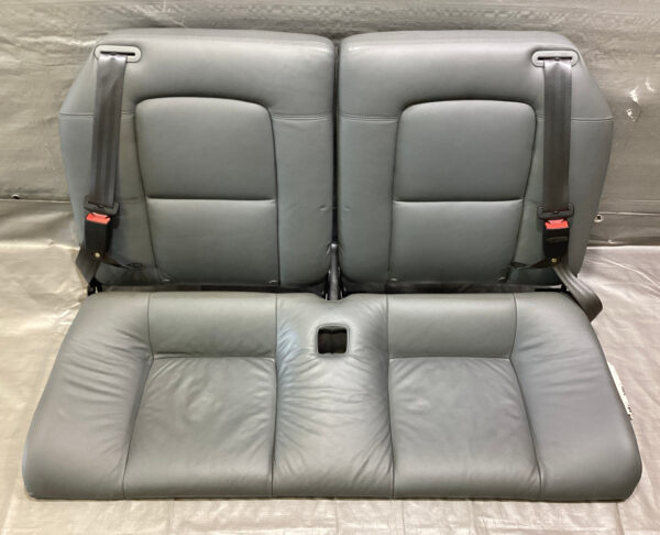 2000-2006 Audi TT Coupe Gray Leather Rear Seat Set / Upper / Lower / T1025