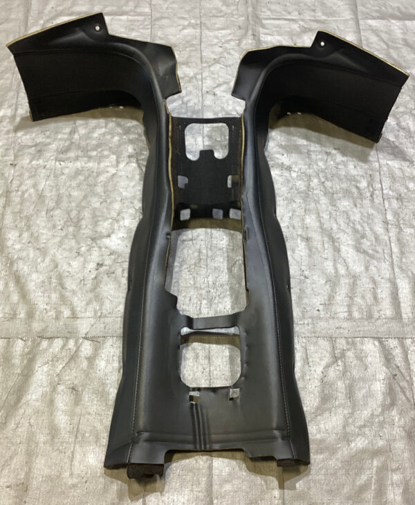 2000-2009 Honda S2000 Center Console Leather Apron Surround / Black / HS003