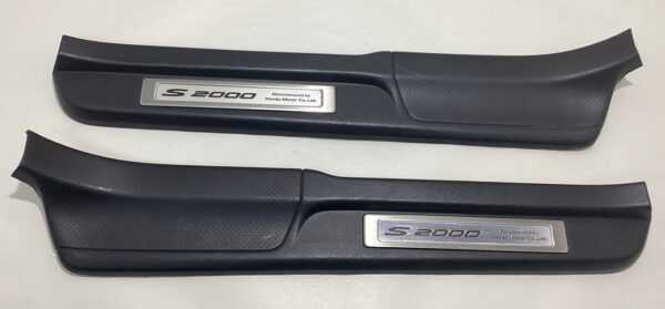 2000-2009 Honda S2000 Door Sills Scuff Plates Trim Panels / Pair / Black / HS003