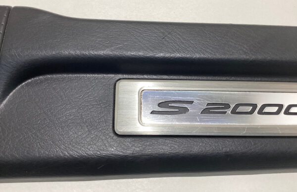 2000-2009 Honda S2000 Door Sills Scuff Plates Trim Panels / Pair / Black / HS003 - Image 5