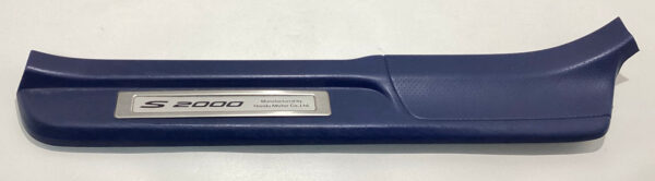2000-2009 Honda S2000 Door Sills Scuff Plates Trim Panels / Pair / Blue / HS002 - Image 2