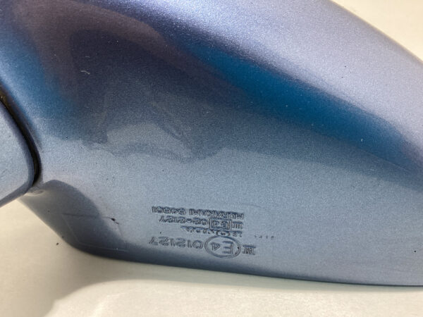 2000-2009 Honda S2000 Driver Side Mirror / Suzuka Blue Metallic HS001 - Image 4