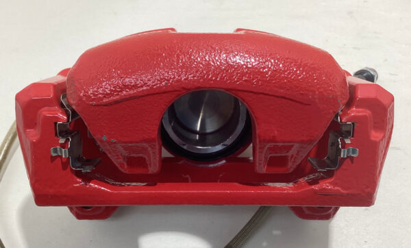2000-2009 Honda S2000 OEM Brake Calipers w/ Stainless Hoses / Set of 4 / Red / 141K HS003 - Image 2