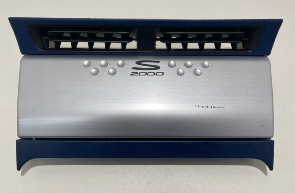 2000-2009 Honda S2000 Radio Cover Console Trim Panel / Blue / HS001