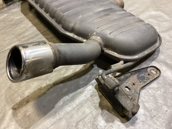 2001-2006 Audi TT 225hp 1.8l Exhaust Muffler w/ Tips / OEM / T1023 - Image 3