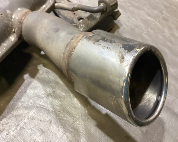 2001-2006 Audi TT 225hp 1.8l Exhaust Muffler w/ Tips / OEM / T1023 - Image 5