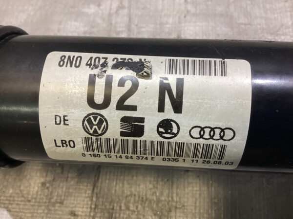2001-2006 Audi TT Quattro 225hp Passenger Front Axle CV Shaft / Manual / 54K T1025 - Image 4