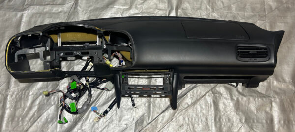 2002-2005 Honda S2000 OEM Instrument Dashboard Panel w/ Passenger Air Bag / Black / HS003