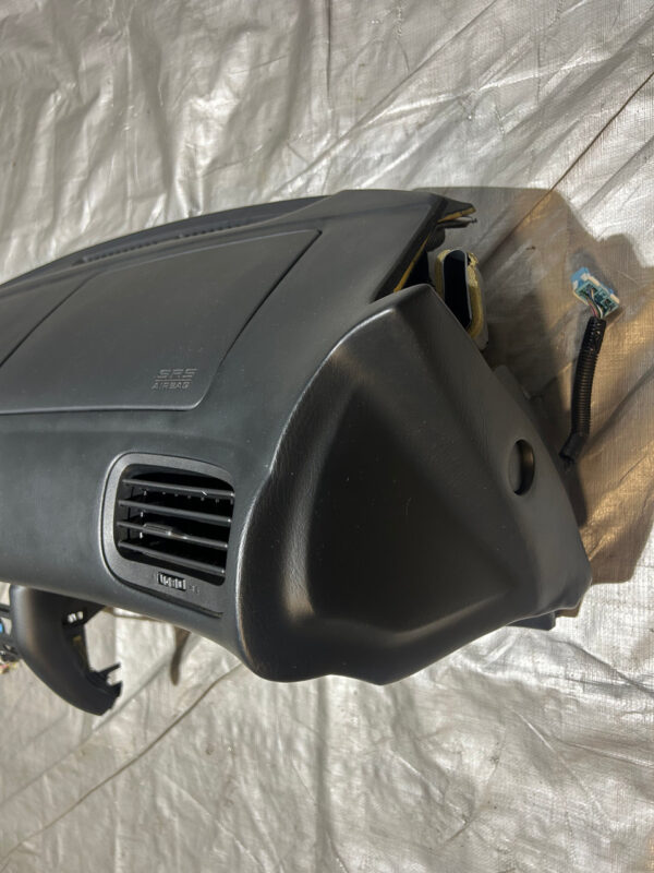 2002-2005 Honda S2000 OEM Instrument Dashboard Panel w/ Passenger Air Bag / Black / HS003 - Image 2