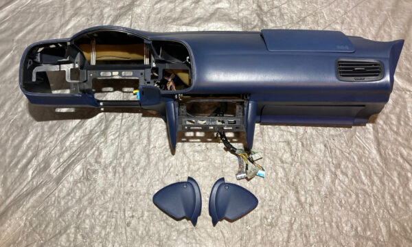 2002-2005 Honda S2000 OEM Instrument Dashboard Panel w/ Passenger Air Bag / Blue / HS002