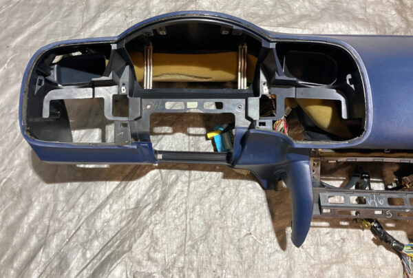 2002-2005 Honda S2000 OEM Instrument Dashboard Panel w/ Passenger Air Bag / Blue / HS002 - Image 2