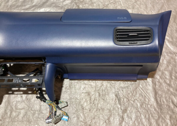 2002-2005 Honda S2000 OEM Instrument Dashboard Panel w/ Passenger Air Bag / Blue / HS002 - Image 3