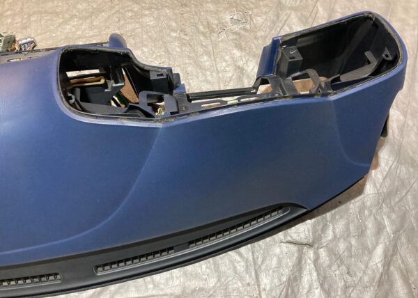 2002-2005 Honda S2000 OEM Instrument Dashboard Panel w/ Passenger Air Bag / Blue / HS002 - Image 4