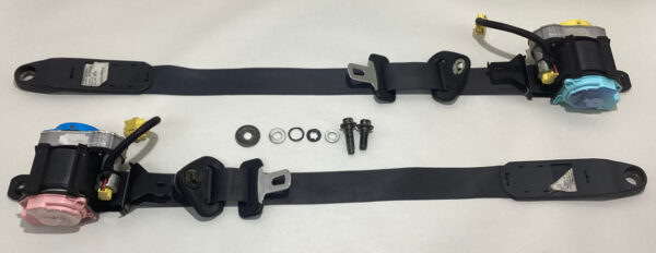 2002-2005 Honda S2000 OEM Seat Belts / Pair / Black / HS003