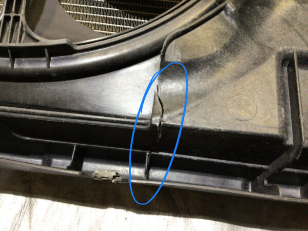 2002-2006 Mini Cooper S Front Radiator Core Support Assembly / Manual / 113k / R1023 - Image 3