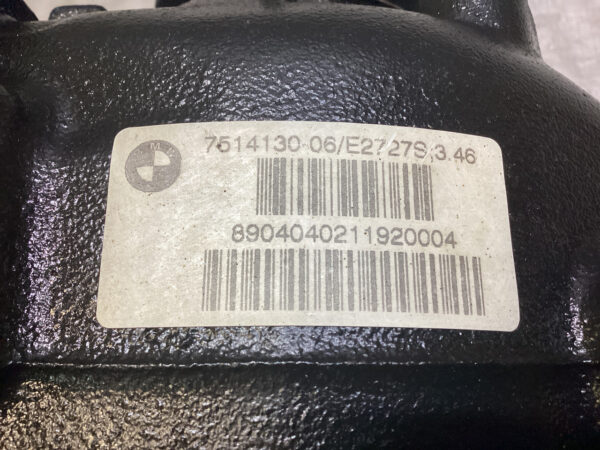2003-2005 E85 E86 BMW Z4 3.0i Differential Assembly / 3.46 / Automatic / 113K Z4053 - Image 2