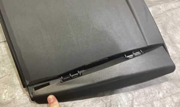 2003-2008 E85 BMW Z4 Convertible Soft Top Compartment Cover w/ Hinges / Z4052 - Image 3