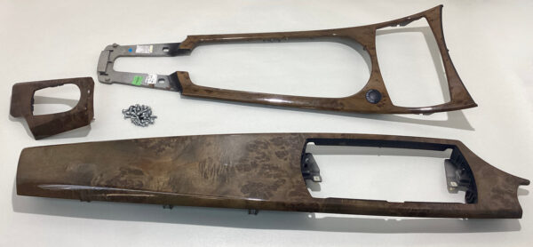 2003-2008 E85 E86 BMW Z4 Fine Wood Interior Dashboard / Console Trim Set / OEM / Z4051