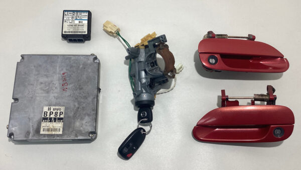 2004 Mazdaspeed Miata ECU Computer / Immobilizer / Ignition Switch / Key / BP8P18881D / NB219