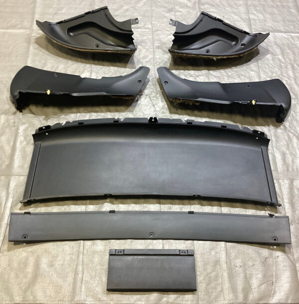 2004-2005 Honda S2000 AP2 Convertible Top Rear Tray / Trim Cover / Black / HS003