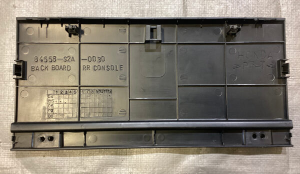 2004-2005 Honda S2000 AP2 Convertible Top Rear Tray / Trim Cover / Black / HS003 - Image 3