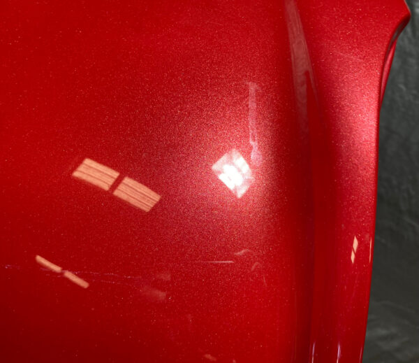 2004-2005 Mazdaspeed Miata Rear Bumper Cover w/ Diffuser Spoiler Trim / Velocity Red Mica NB219 - Image 3