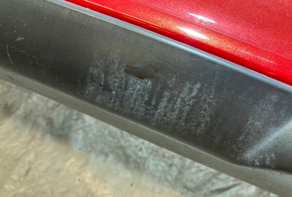 2004-2005 Mazdaspeed Miata Rear Bumper Cover w/ Diffuser Spoiler Trim / Velocity Red Mica NB219 - Image 4