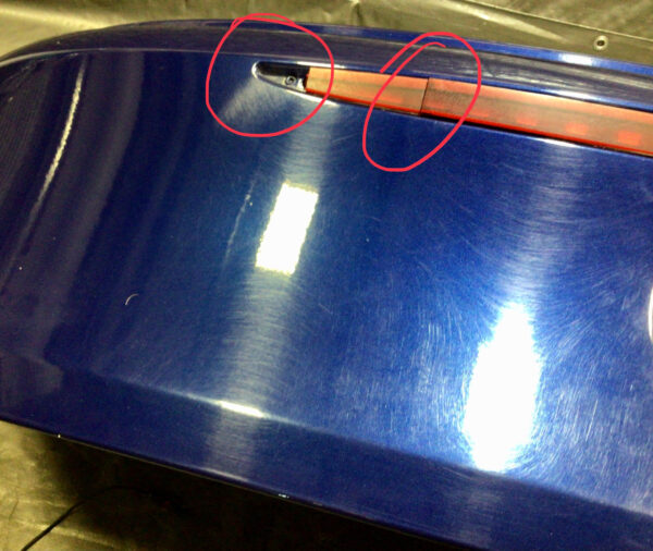 2004-2007 BMW 6 Series Convertible Trunk Lid / Interlagos Blue / M6003 - Image 2