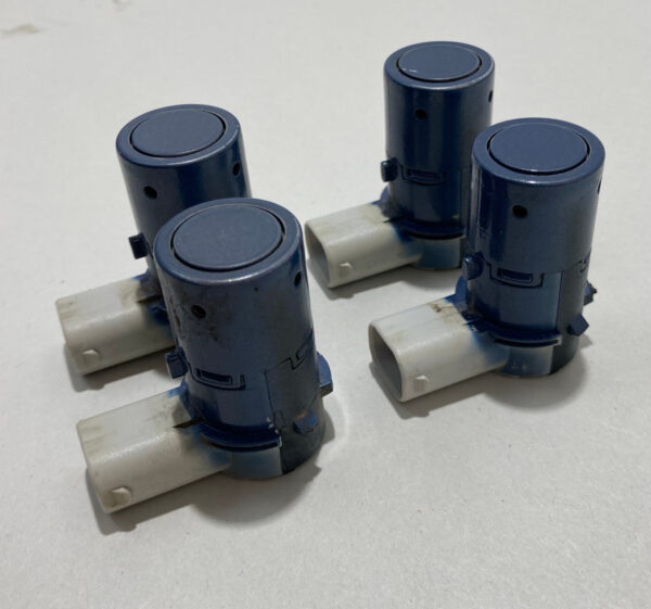 2004-2008 Mini Cooper R50 R53 R52 Rear Parking Distance PDC Sensors / Set of 4 / Cool Blue Metallic / R1028 - Image 2