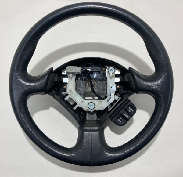 2004-2009 Honda S2000 AP2 OEM Black Leather Steering Wheel / HS001