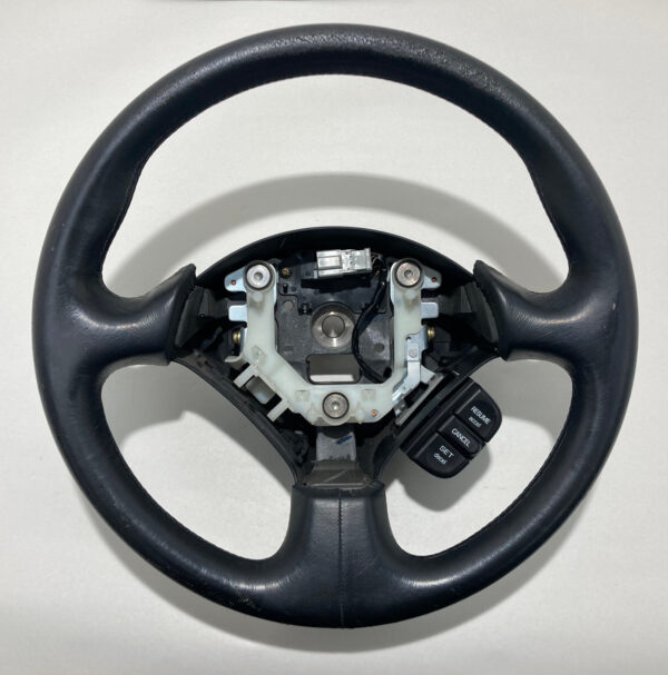2004-2009 Honda S2000 AP2 OEM Black Leather Steering Wheel *Leather Wear* / HS003