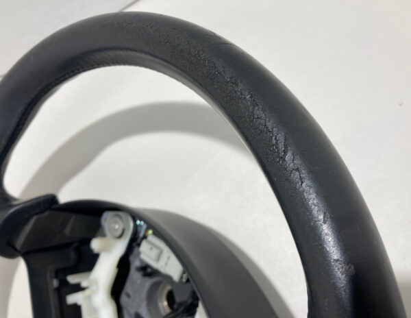 2004-2009 Honda S2000 AP2 OEM Black Leather Steering Wheel *Leather Wear* / HS003 - Image 3