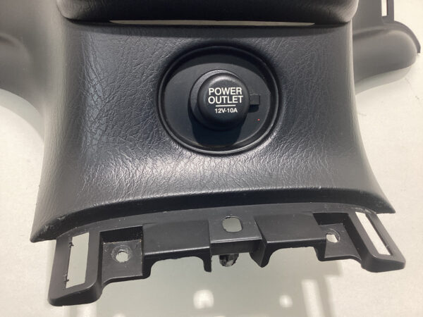 2004-2009 Honda S2000 AP2 Rear Console Storage Assembly / Trim / Black / HS003 - Image 2