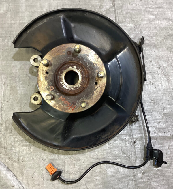 2004-2009 Honda S2000 Driver Rear Knee Knuckle Hub Assembly w/ Control Arms / 125K HS001 - Image 2