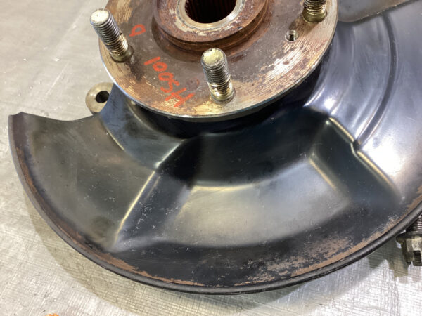 2004-2009 Honda S2000 Driver Rear Knee Knuckle Hub Assembly w/ Control Arms / 125K HS001 - Image 3
